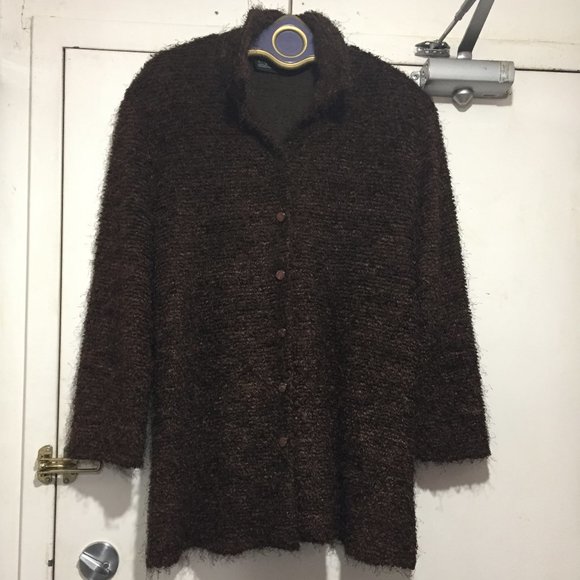 VINTAGE ARTEX EYELASH CARDIGANS SIZE XL/L - Picture 9 of 10